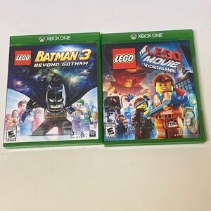 Xbox One LEGO Batman 3: Beyond Gotham & LEGO Movie Video Game – Set of 2
